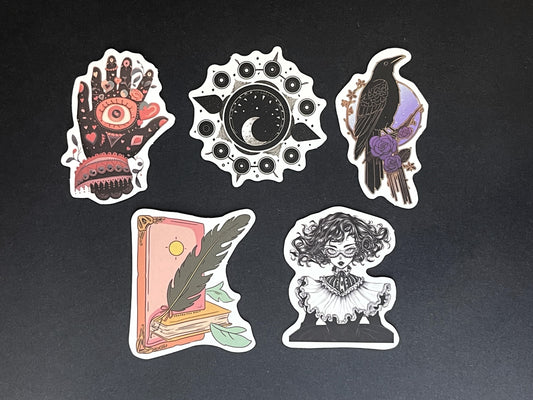 Magical & Witchy Sticker 5 Pack